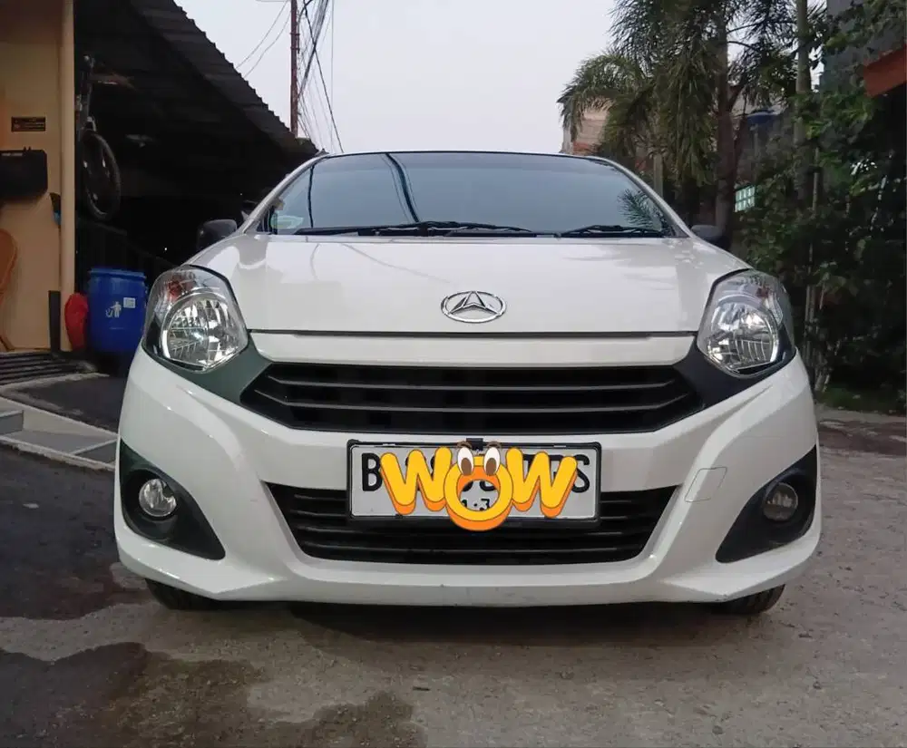 Daihatsu Ayla D 2021 Manual Putih Kilometer 58 Rb