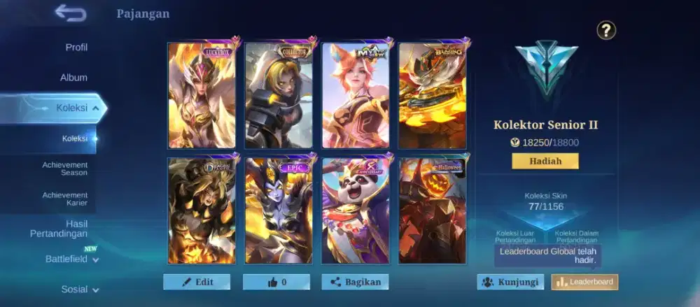 Akun Mobile Legend (ML)