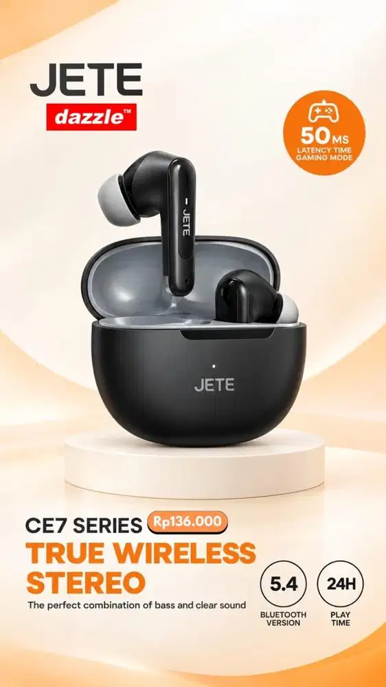 HF TWS Jete CE7 Black-Grey