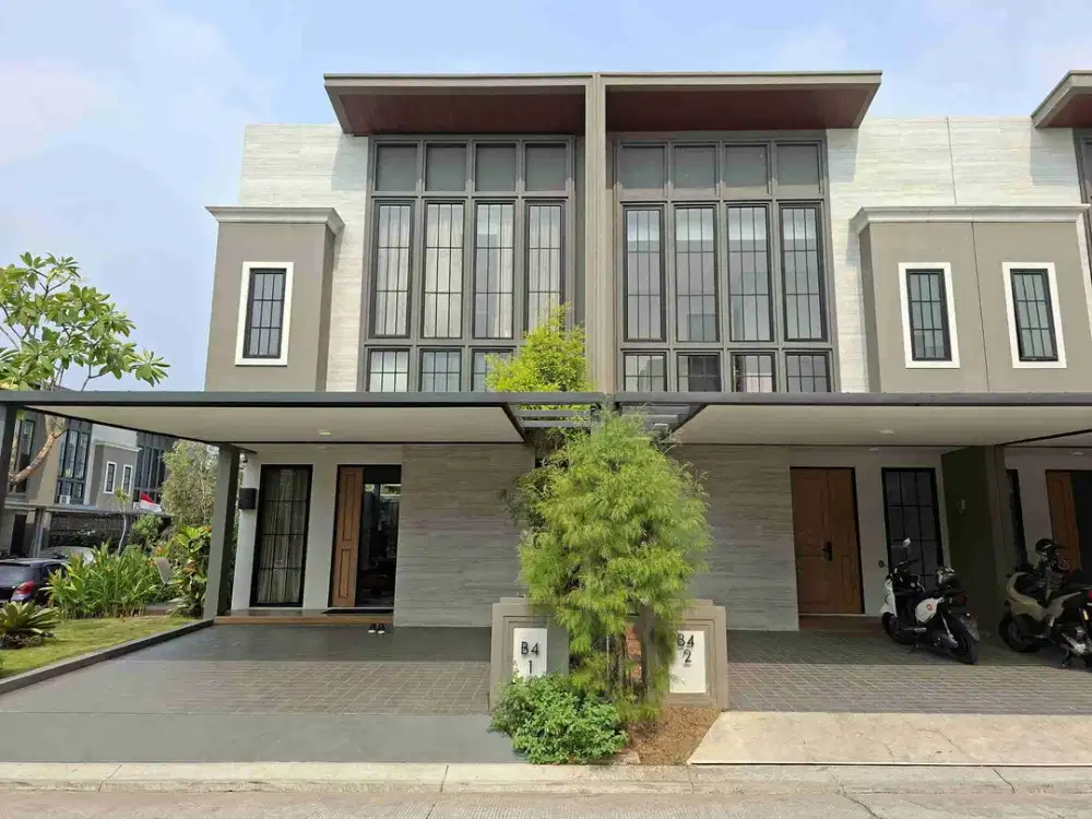 di jual rumah dalam kawasan full fasilitas umum di perbatasan tangsel bogor