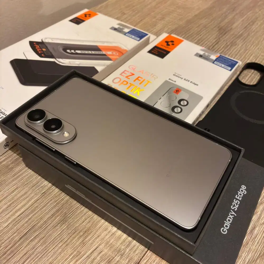 Samsung s25 edge 12/256  ex sein resmi fullset like new