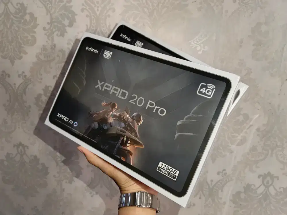 Infinix xpad 20 pro 4G LTE 8/128 BARU ( setara redmi pad 2 30e )