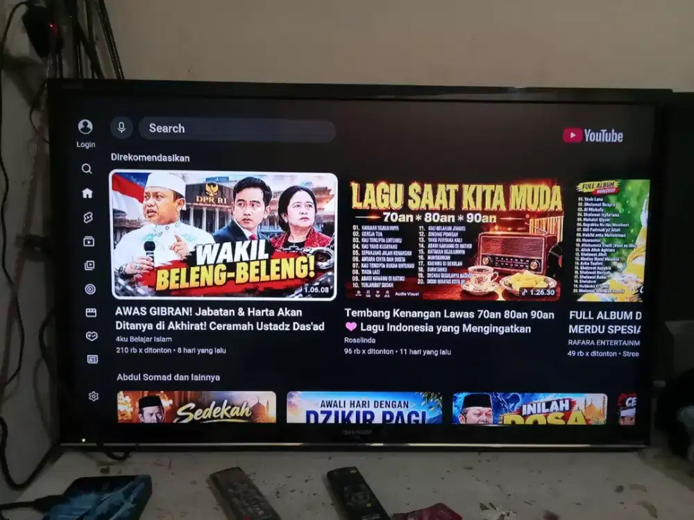 TV LED Sharp aquos 39inch di bektim
