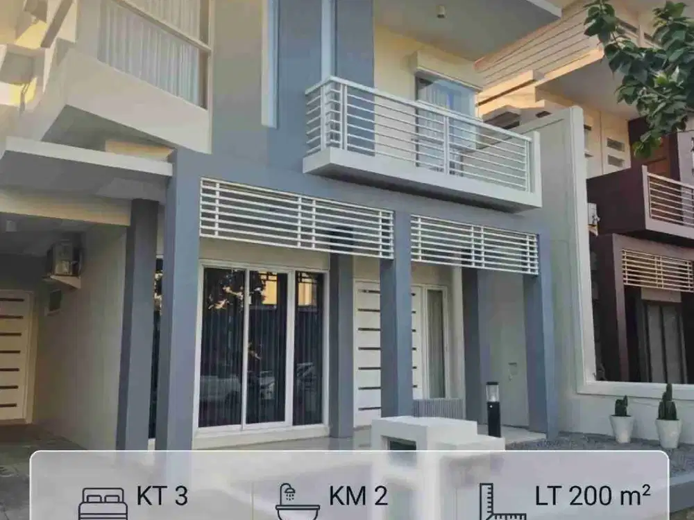Rumah Baru Renov Siap Huni Furnished Royal Residence Surabaya