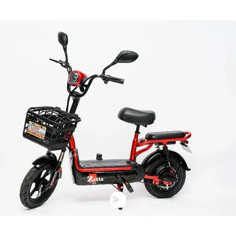 Sepeda Listrik Indobike type Zetta Merah