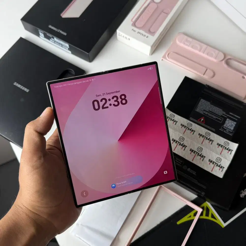 Samsung Galaxy Z Fold 6 512gb Pink Garansi Resmi