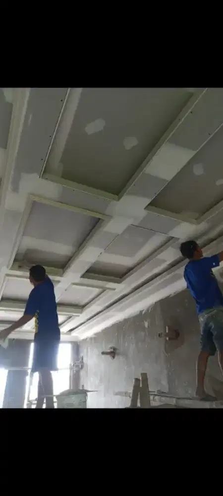 plafon gypsum,plafon pvc ,partisi/sekat ruangan