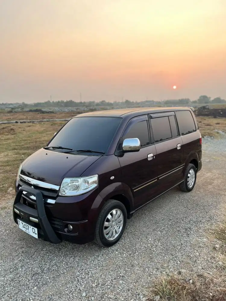 Jual Cepat Suzuki APV Arena MT Manual 2011 Bensin Burgundy Cikampek