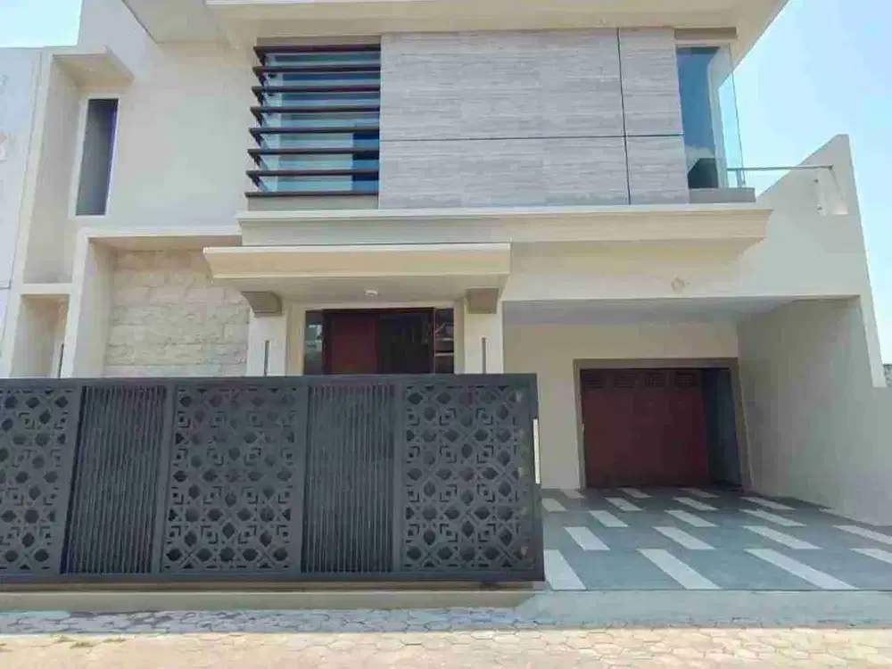Dijual Rumah Baru Modern 2 lantai dalam cluster one gate dekat kota Jogja & JCM MALL