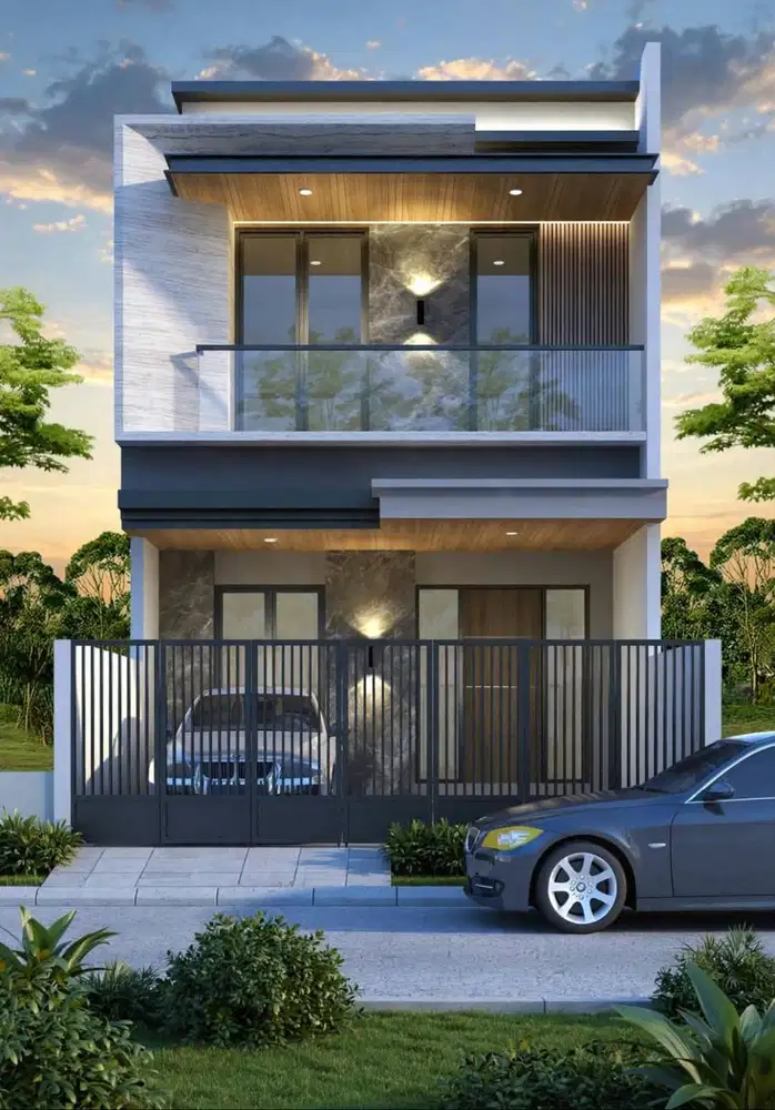 Dijual Rumah Baru Minimalis  Manyar Kertoadi Surabaya Timur