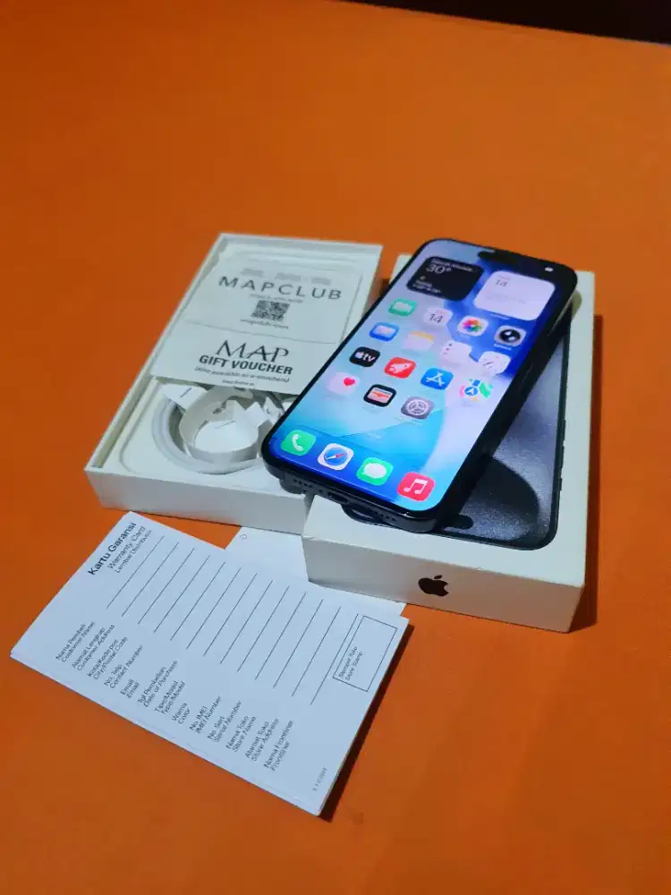 iPhone 15 Pro Max 256 GB - Blue Titanium (Super Mulus Like New!)