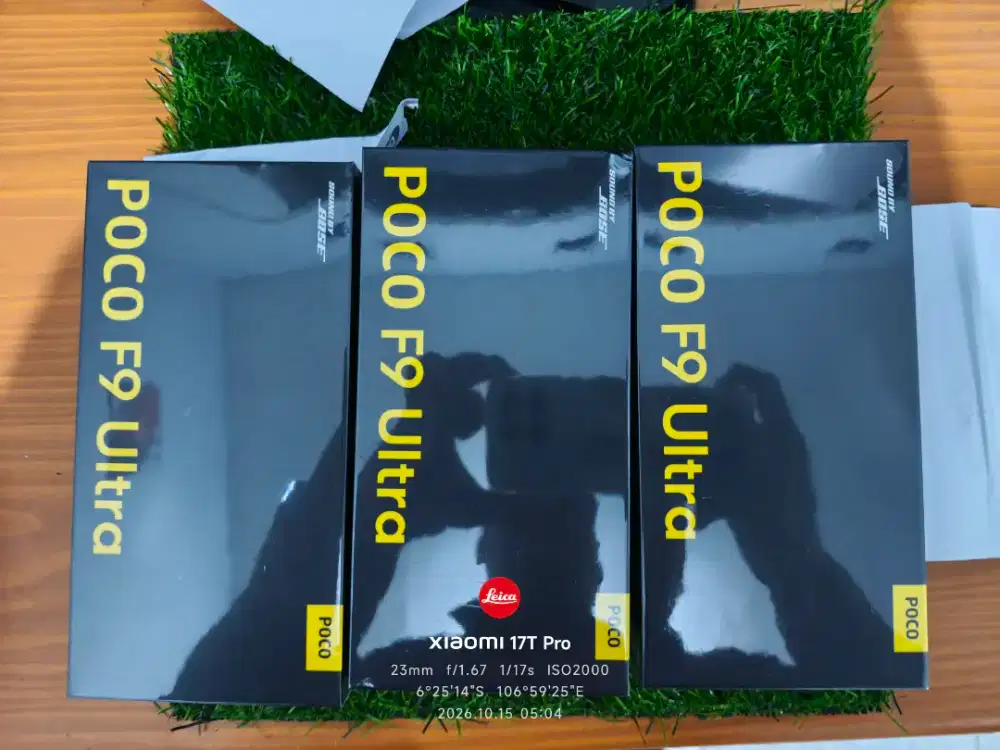 Poco F9 ultra 16/512 GB BNIB baru segel garansi resmi