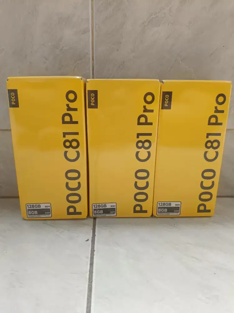 Poco c81 pro 4+4/128