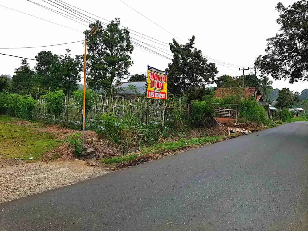 TANAH PEKARANGAN MURAH DI SISI JALAN UTAMA KEC.BPRRT, OKU SELATAN, SUMATERA SELATAN DAN HANYA 3.5KM DARI SIMPANG SENDER