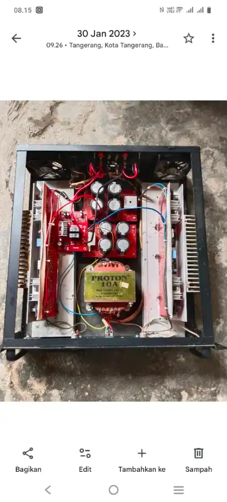 Power ampli rakitan