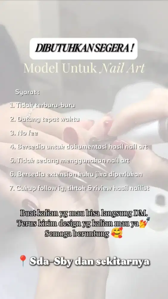 Model Portofolio Nail Art