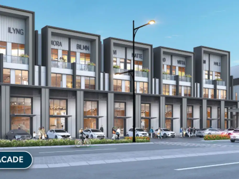 Ruko Dijual Cepat Di Hudson Studio Loft, Gading Serpong, Tangerang