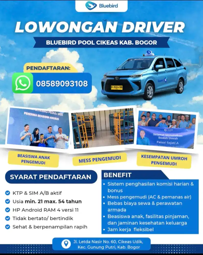 Lowongan kerja driver