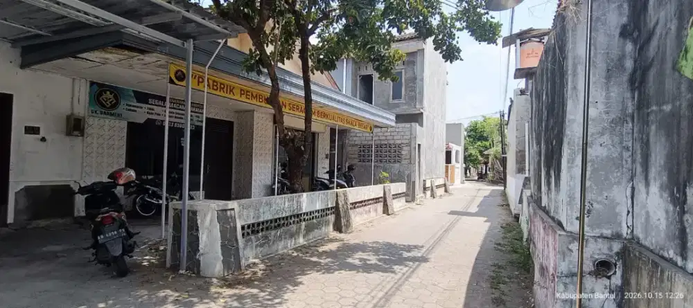 Tanah bonus kost di area jalan Wonosari KM 7 Banguntapan Bantul