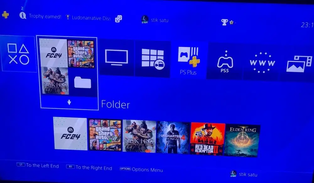 PS4 Fat Clone 500GB full game premium