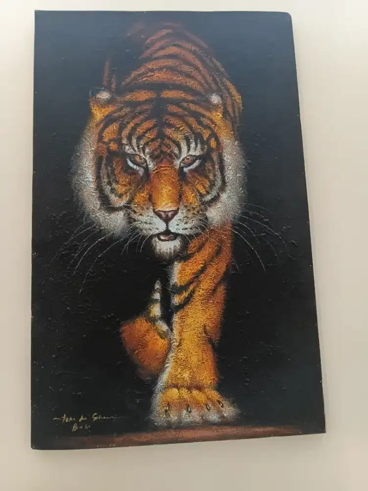 Lukisan macan besar