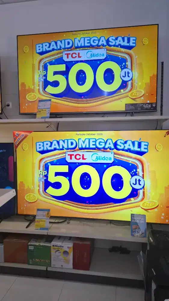 PROMO TELEVISI UKURAN BIG SIZE