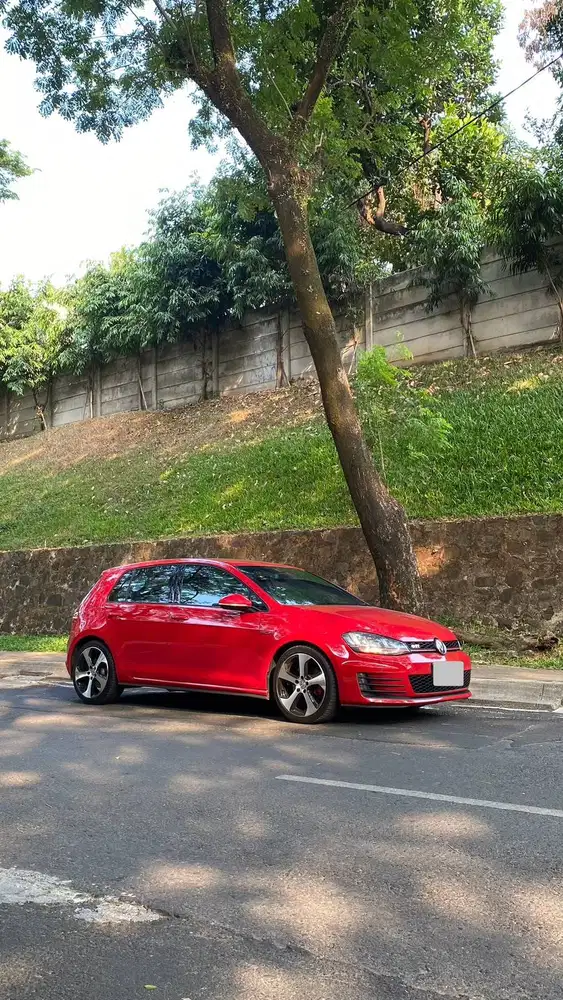 Volkswagen Golf GTI MK7 2014 Red on Black No Faults Vw Golf 2013/2015