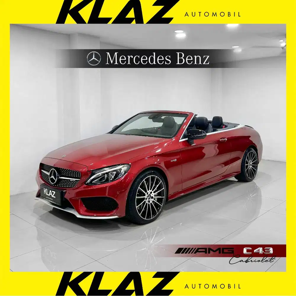 LANGKA !! Super Low Milleage 4000 C43 AMG Cabriolet '2019
