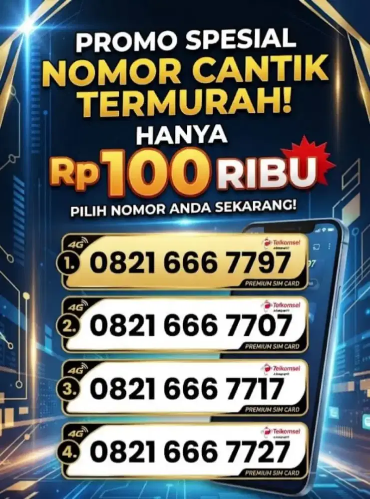 Nomor Cantik Telkomsel