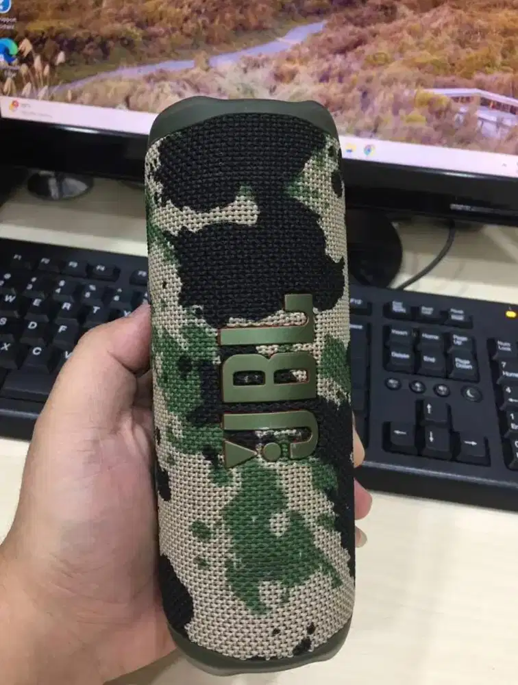 Speaker JBL Flip 6 Squad Camo - Original 100% Boleh Cek App - Like New