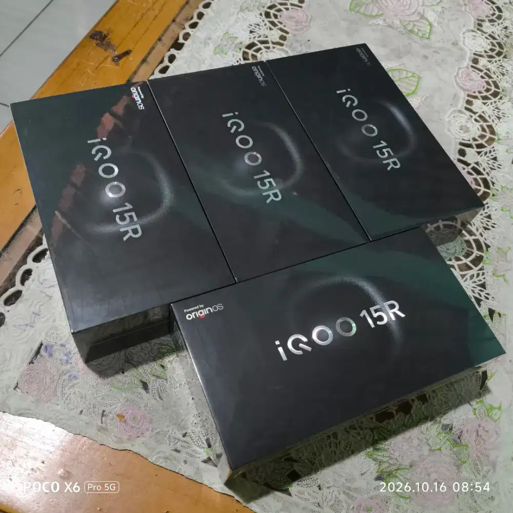 Iqoo 15R 8/256 baru dan segel murah