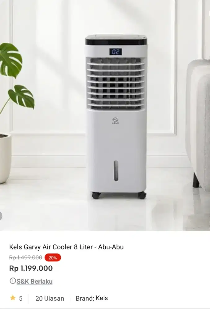 kipas aircooler promo bisa cicilan syarat ktp tanpa dp byr bulan depan