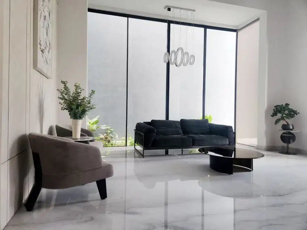 Rumah Mewah Minimalis Kontemporer Pool Galaxy Bumi Permai