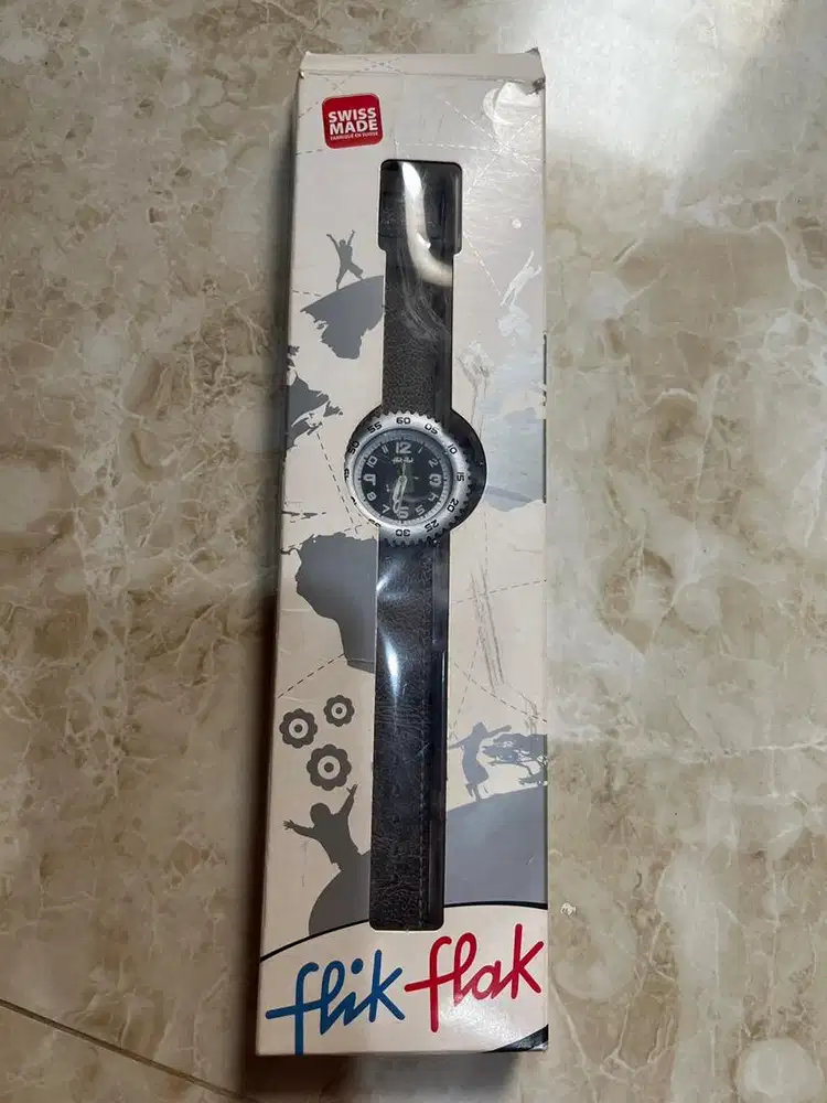 Jam tangan Flik flak asli