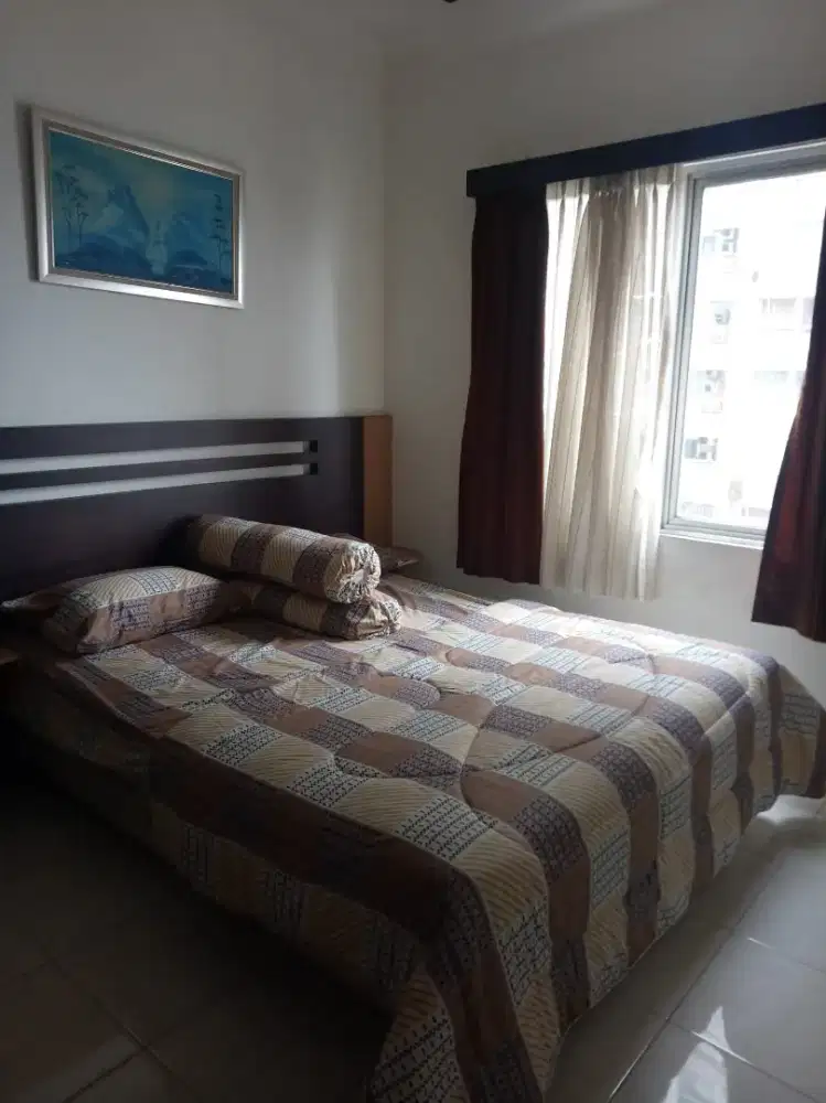 DIJUAL CEPAT APARTEMEN SUDIRMAN PARK 2BR, FURNISHED, GOOD UNIT!!
