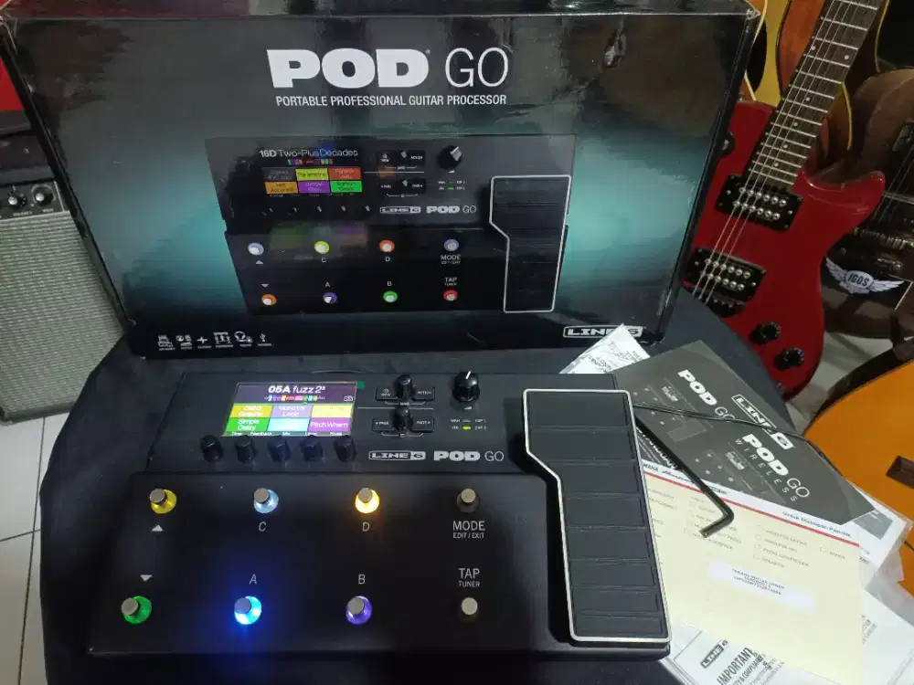 Pedal Effect Digital Multi Line6 podgo POD GO