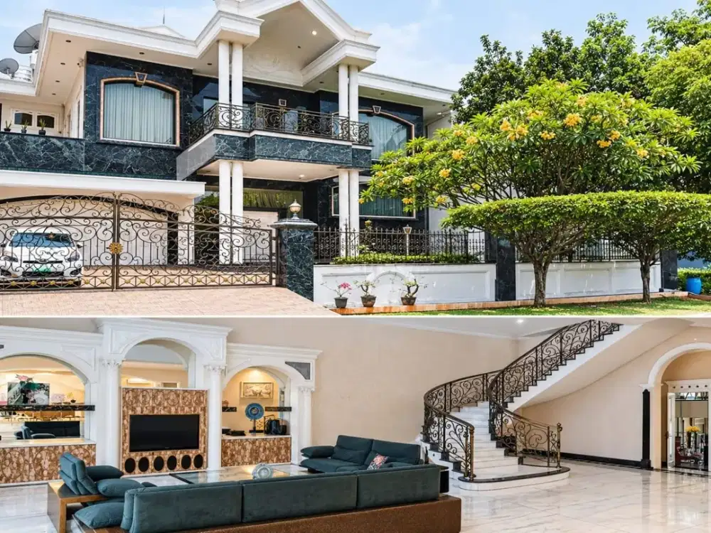 Rumah Mewah 2,5 Lantai Full Marmer Megah di Mayang Permai Pantai Indah Kapuk Jakarta Utara