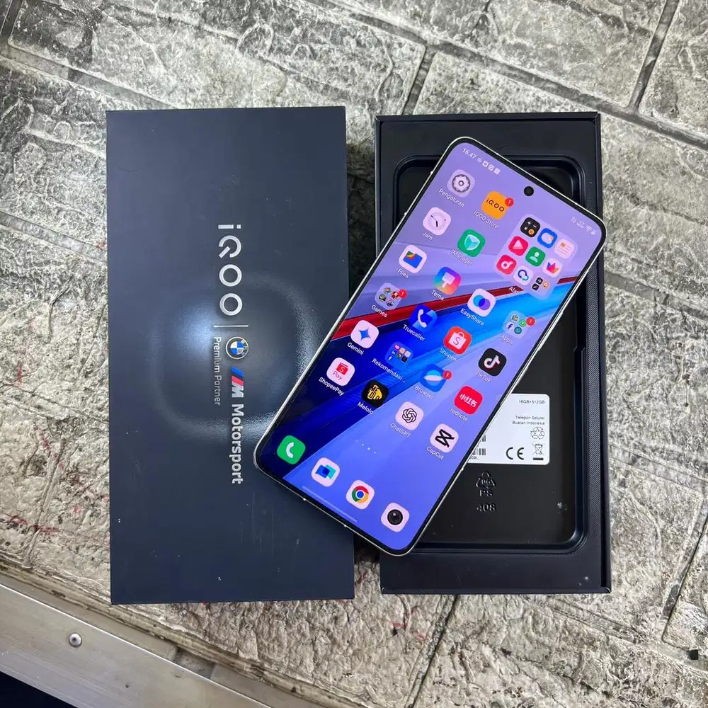 iqoo 13 5G Ram 16/512 GB Lengkap mulus