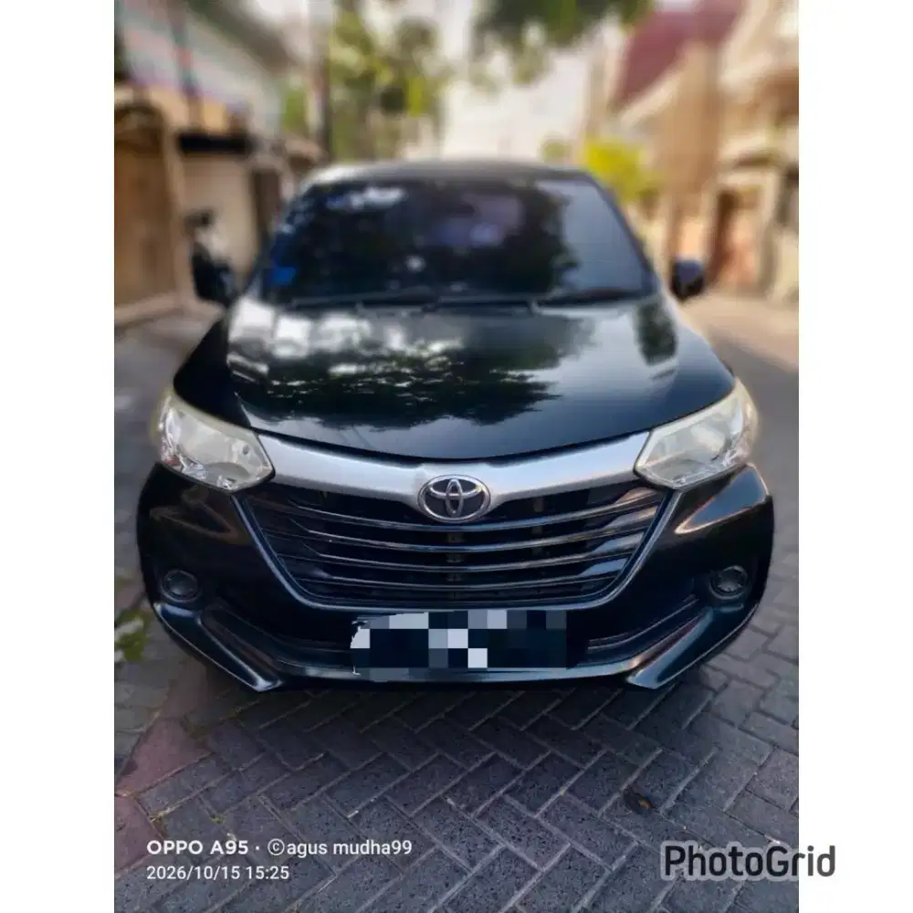 Avanza 1.3 E manual hitam 2017 plat W