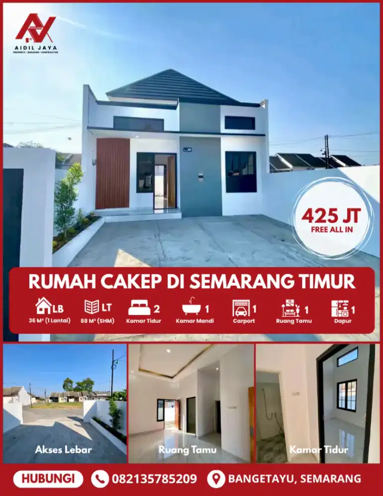 Rumah Keren Murah Di Semarang Timur
