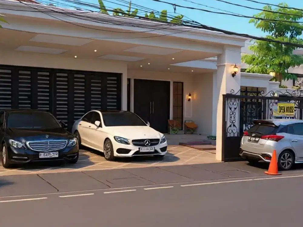 rumah siap huni bangunan baru dekat one bell park mall