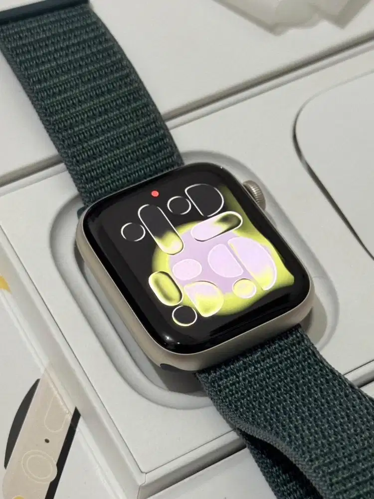 iBox Apple Watch SE Gen 2 44mm Starlight Fullset SA/A Garansi On 2027