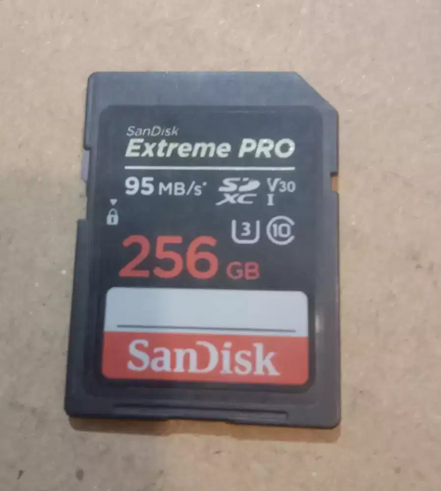 memori SanDisk Extreme PRO SDXC UHS-I Card 256GB (95MB/s)