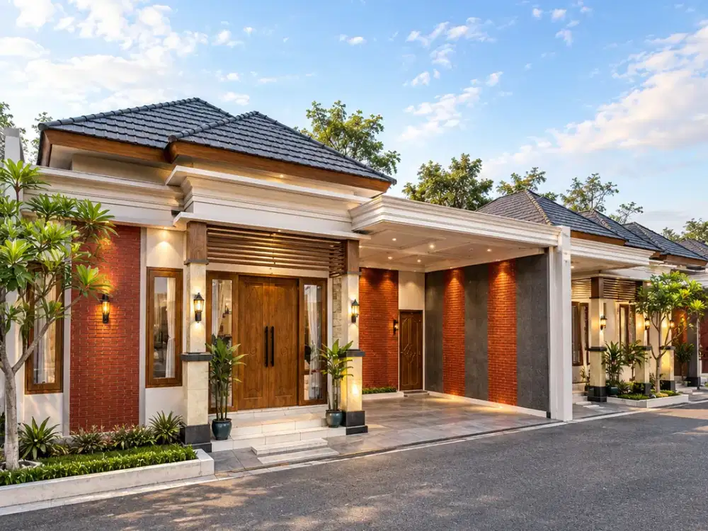 Rumah 1 Lantai di Palagan Sleman View Persawahan, SHM Redy