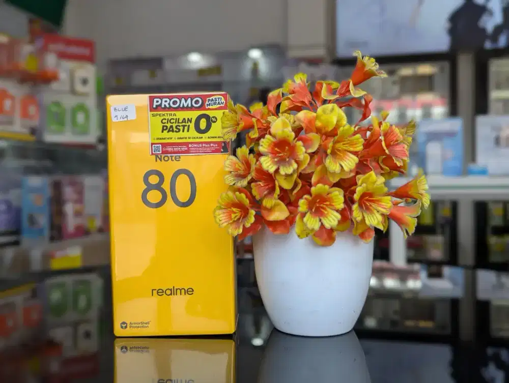 Realme Note Series RAM 4GB/128GB Garansi Resmi Mulus Lengkap Bisa COD