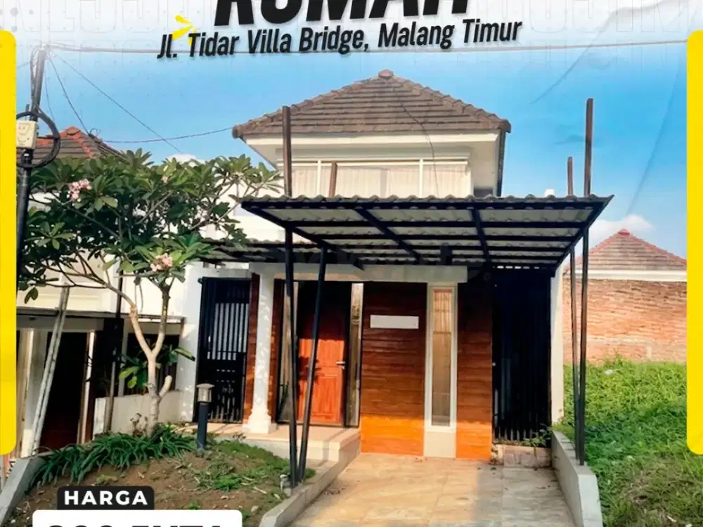 Dijual Rumah Cluster Modern di Malang Timur