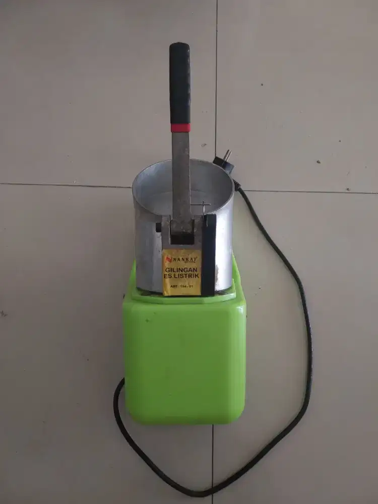 MESIN SERUT ES ELEKTRIK NANKAI