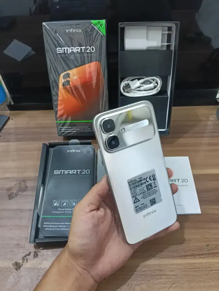 Infinix Smart 20 4/64 seken murah dan lengkap