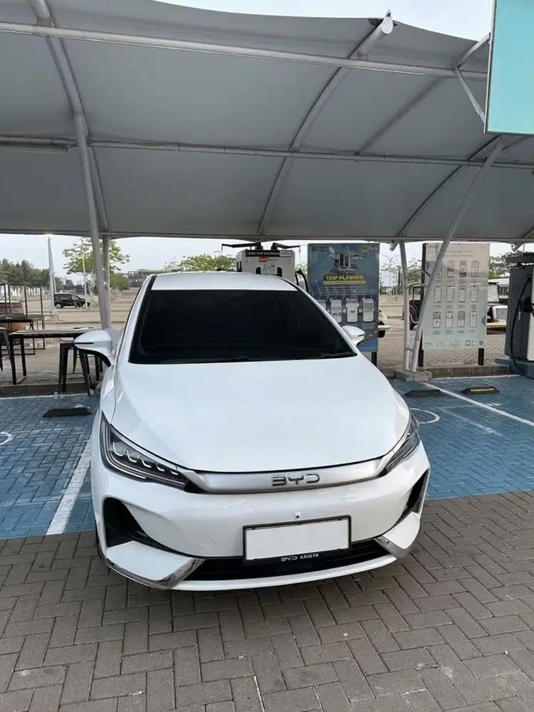 [CASH] BYD M6 2025 Putih 7 Seater Keluarga EV 420 KM Jual Cepet