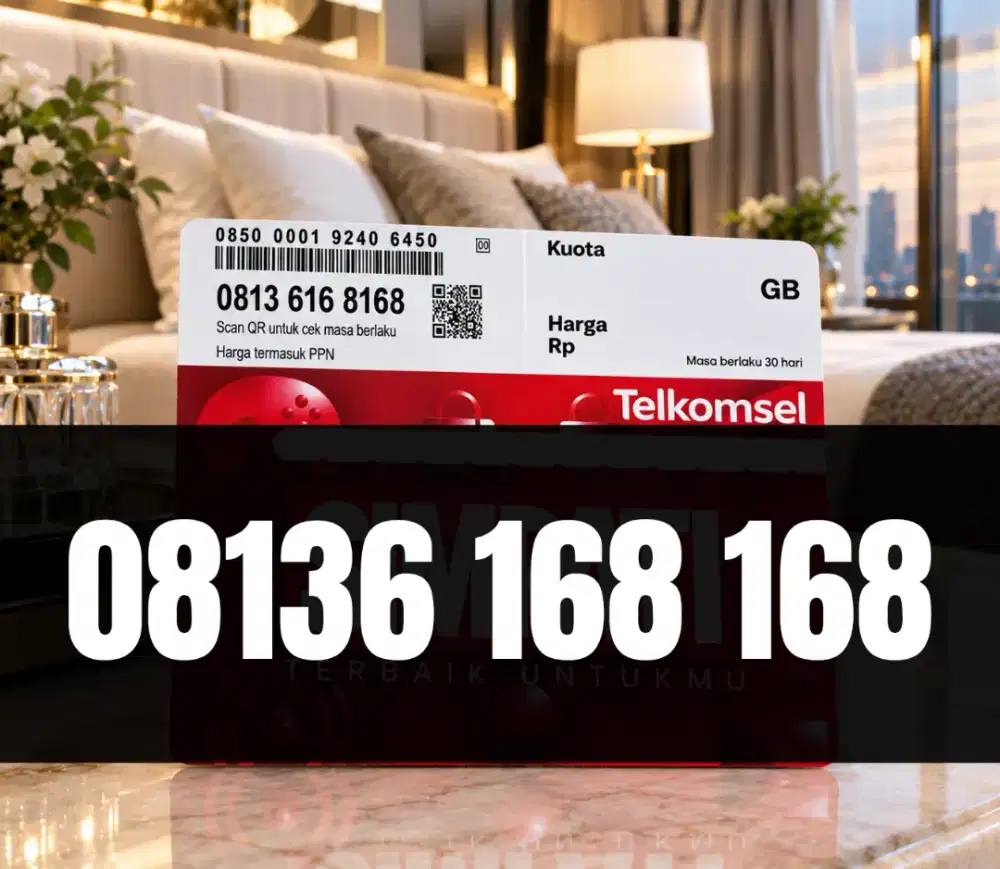 Nomor Cantik Telkomsel simPATI 11 Digit Spesial Hoki 168 168